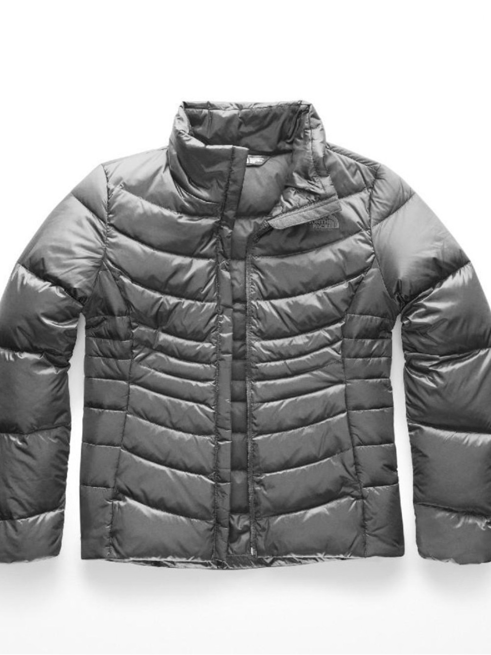The North Face Women's Gray Quilted Puffer Jacket